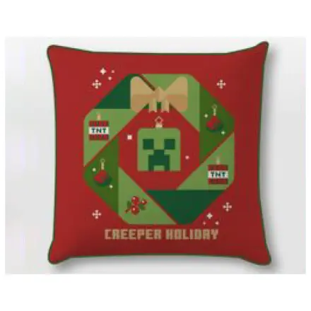 Minecraft Creeper Holiday Vánoční povlak na polštář fotografii produktu