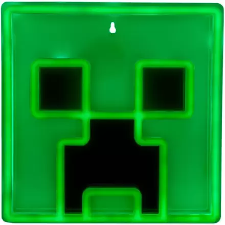 Minecraft Creeper LED nástěnná lampa 25 cm termékfotója