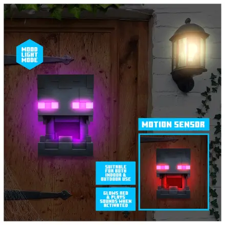 Minecraft Enderman maska se světelným pohybovým senzorem fotografii produktu