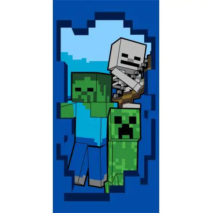 Minecraft osuška, plážová osuška Beware 70*140cm fotografii produktu