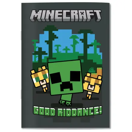 Minecraft Good Riddance B/5 linkovaný zápisník, 40 stran fotografii produktu