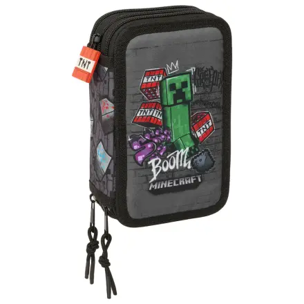 Minecraft Graffiti trojitý penál 37 ks fotografii produktu