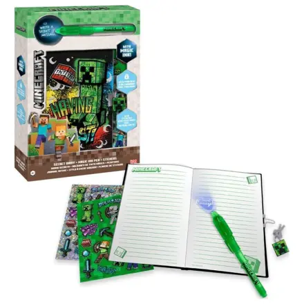 Minecraft Deník a sada kouzelného pera fotografii produktu