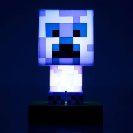 Minecraft Icon Light Charged Creeper - Ikonová lampička fotografii produktu