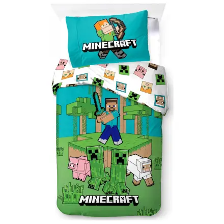 Minecraft Jungle Explore povlak na přikrývku fotografii produktu