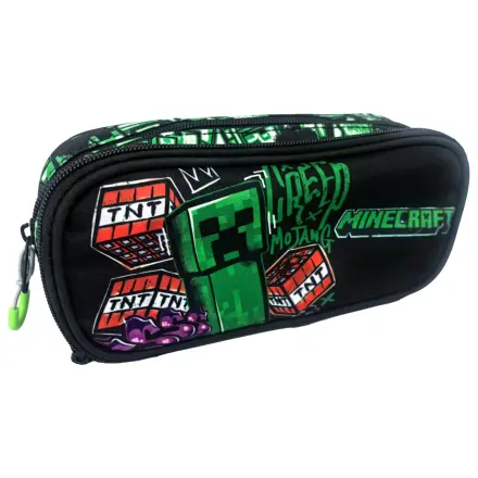 Minecraft Metro Art dvoukomorový penál 23,5 cm fotografii produktu