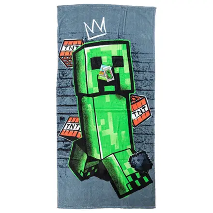 Minecraft Metro Art Creeper ručník fotografii produktu