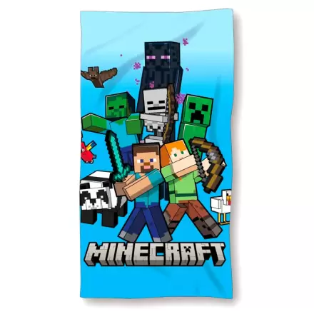 Minecraft mikrovláknová plážová osuška fotografii produktu