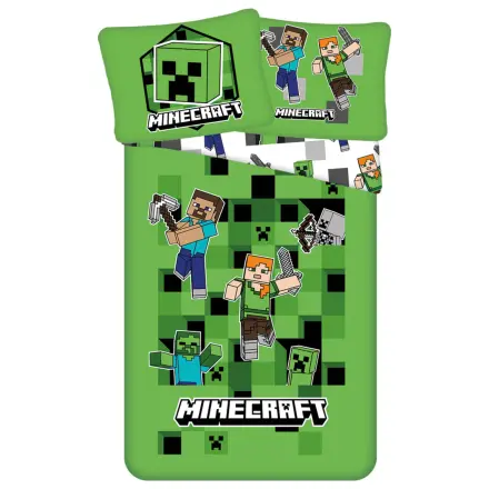 Minecraft Out of the Box mikrovláknový povlak na peřinu fotografii produktu