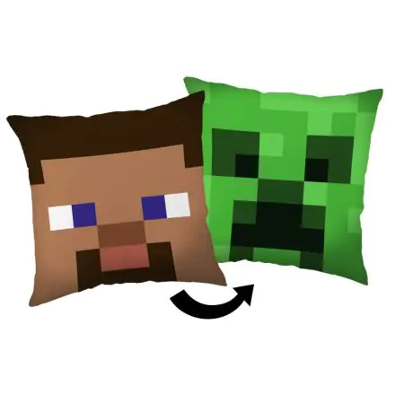 Minecraft Steve Creeper polštář, dekorativní polštář 40*40 cm fotografii produktu