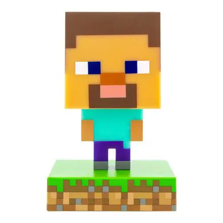 Minecraft 3D Ikonová Lampa Steve fotografii produktu