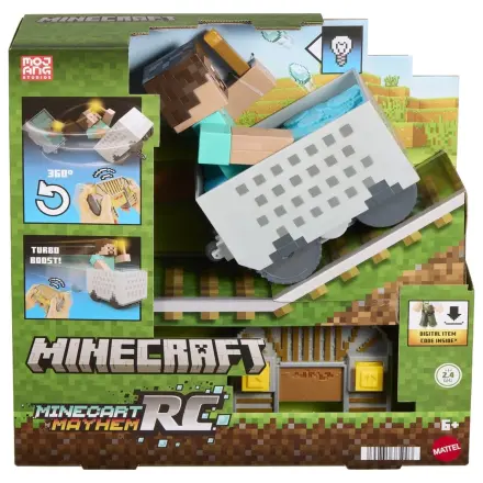 Minecraft RC Vozidlo Steve v Minecartu fotografii produktu