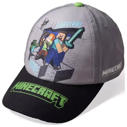 Minecraft Survival Mode dětská baseballová čepice 55 cm fotografii produktu