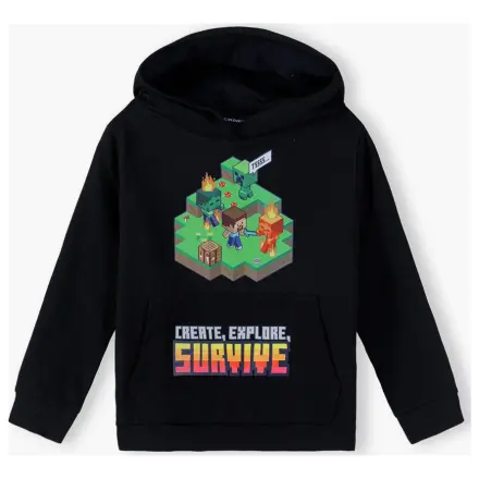 Minecraft Survive Dětská mikina s kapucí fotografii produktu