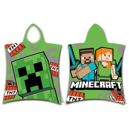 Minecraft TNT plážový ručník Poncho 50x115 cm fotografii produktu