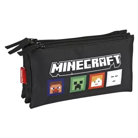 Penál trojitý Minecraft fotografii produktu