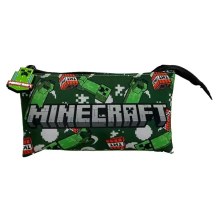 Minecraft trojitý penál termékfotója