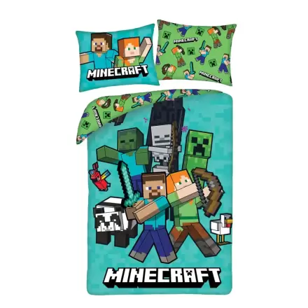 Minecraft Duvet Set Ver. 5 140 x 200 cm / 70 x 90 cm – povlečení fotografii produktu