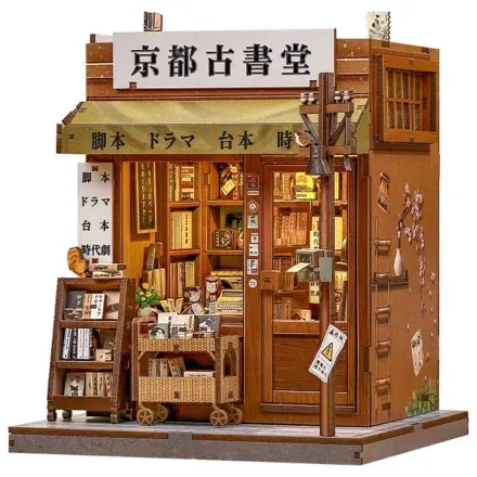 Modelářská sada miniaturního domu Antique Bookery of Kyoto 18 x 15 cm fotografii produktu