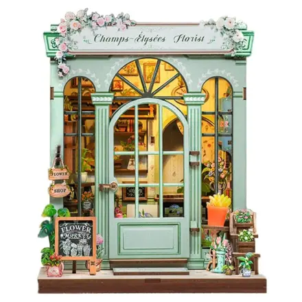 Modelová stavebnice miniaturního domu Champs-Élysées Florist 18 x 16 cm fotografii produktu