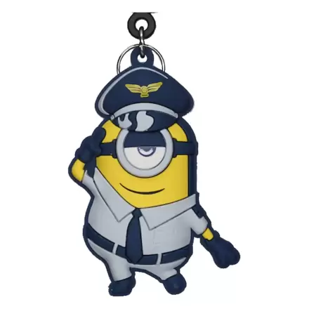 Minions 2 PVC Klíčenka na tašku Pilot Stuart fotografii produktu