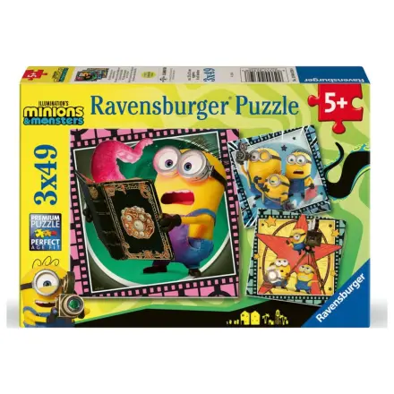 Minions 3 puzzle 3x49 dílků fotografii produktu