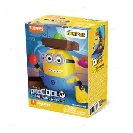 Minions Blokees PreCool Jelly Factory Series 1 Plastic Model Kit 02 Otto the Fruit handler - Plastiková modelová stavebnice fotografii produktu