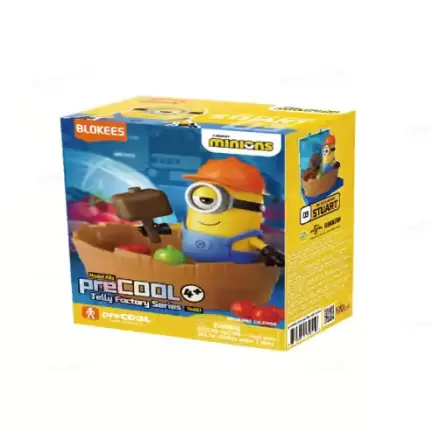 Minions Blokees PreCool Jelly Factory Series 1 Plastikový Model Kit 03 Stuart the Jelly maker fotografii produktu