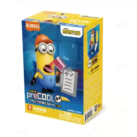 Minions Blokees PreCool Jelly Factory Series 1 Plastikový Model Kit 04 Kevin the Jelly Taster fotografii produktu