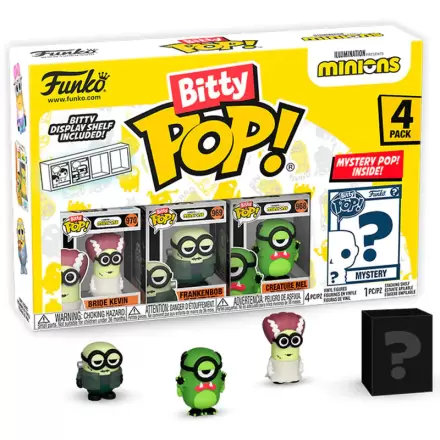 Minions Bitty Funko POP! Vinylová figurka 4-balení Frankenbob 2,5 cm termékfotója