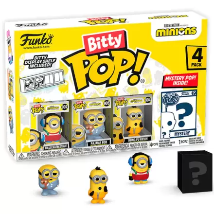 Minions Bitty Funko POP! Vinylová figurka 4-Pack Stuart na kolečkových bruslích 2,5 cm termékfotója