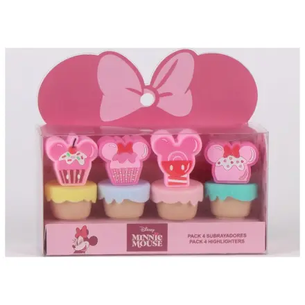 MINNIE balení 4 mini zvýrazňovačů Food fotografii produktu