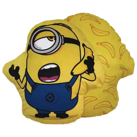 Minions Banana Calling ve tvaru polštáře, dekorativní polštář 35x33 cm fotografii produktu