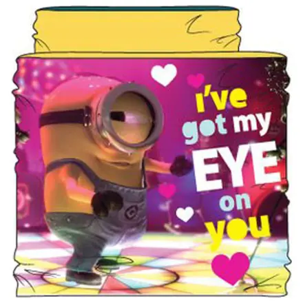 Minions Eye on You žlutá dětská šála, nákrčník fotografii produktu