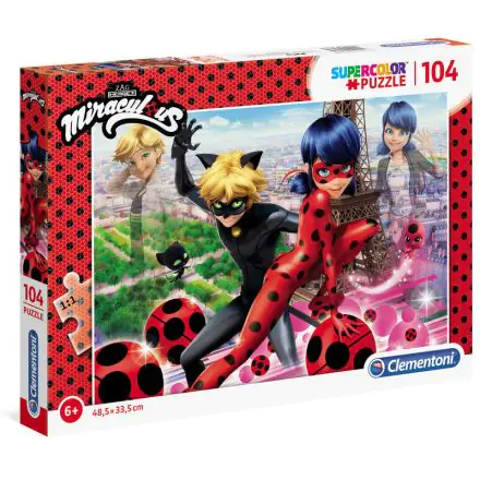 Miraculous Lady Bug puzzle 104 dílků fotografii produktu