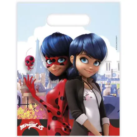 Miraculous Ladybug, Ladybug and Cat Noir Adventures dárková taška, 6 kusů fotografii produktu