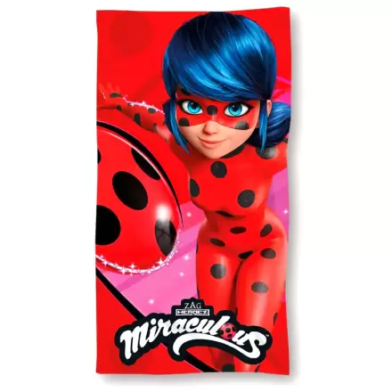 Mikrovláknová plážová osuška Miraculous Ladybug termékfotója