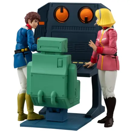 Mobile Suit Gundam G.M.G. Collection EX Diorama White Base Bridge Radio Operator Desk Set 10 cm (s dárkem) fotografii produktu