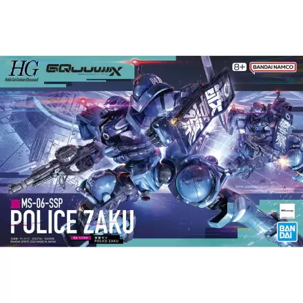 Mobile Suit Gundam GQuuuuuuX Police Zaku figurka fotografii produktu