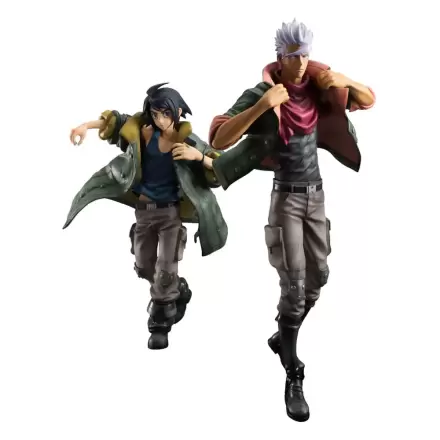 Mobile Suit Gundam Iron-Blood Orphans G.E.M. Series PVC Socha Mikazuki Augus & Orga Itsuka 26 cm fotografii produktu