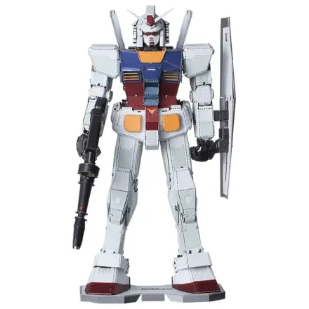 Mobile Suit Gundam Kovová Nano Skládačka Model Sada RX-78-2 12 cm fotografii produktu