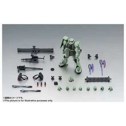 Mobile Suit Gundam Robot Spirits MS 06 Zaku ver ANIME Reissue figurka 12,5 cm fotografii produktu