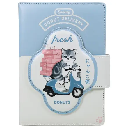 Mofusand A5 Zápisník Fresh Donuts fotografii produktu