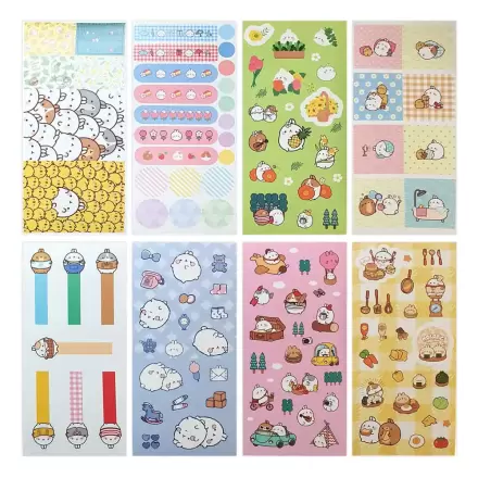 Molang Sticker Pack Happy Days - Balíček samolepek fotografii produktu