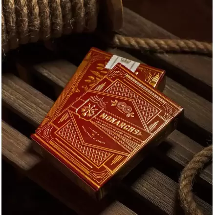 Hrací karty Monarchs Red fotografii produktu