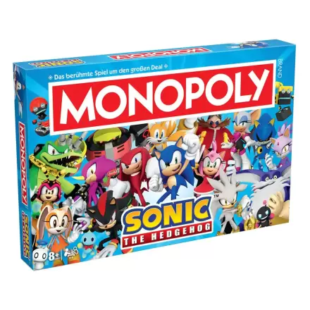 Monopoly desková hra Sonic the Hedgehog *Německá verze* termékfotója