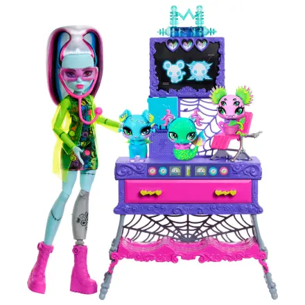 Monster High Frankie Stein + Panenka s laboratoří fotografii produktu
