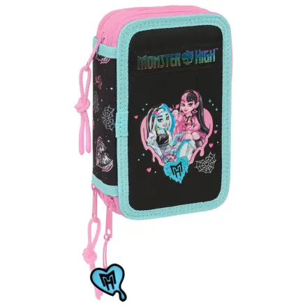 Monster High trojitý penál 37 ks fotografii produktu
