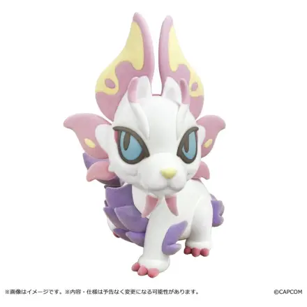 Monster Hunter Chibi Style Flocked Figurka Mizutsune 12 cm fotografii produktu