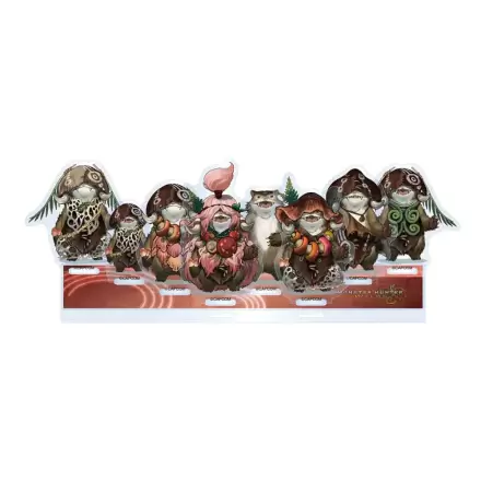 Monster Hunter Wilds Acrylic Stand Plumpeach Set 15 cm Akrylový Stojan fotografii produktu